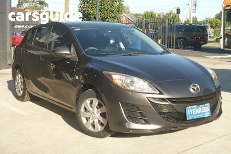 Grey 2010 Mazda 3 Hatchback NEO