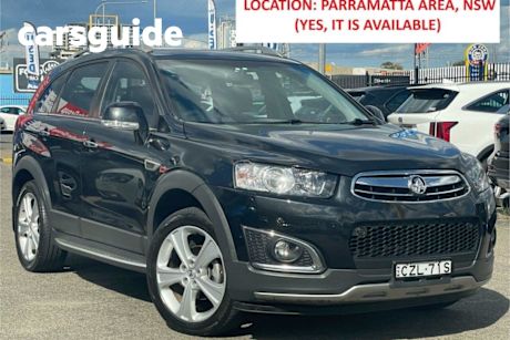 Black 2015 Holden Captiva Wagon 7 LTZ (4X4)