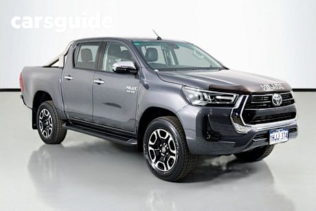 Grey 2021 Toyota Hilux Double Cab Pick Up SR5 (4X4)