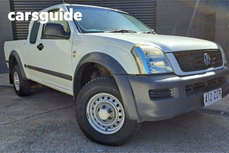 White 2005 Holden Rodeo Space Cab Pickup LX