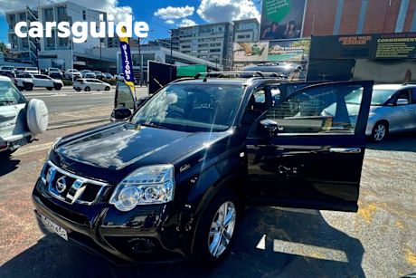 Black 2012 Nissan X-Trail Wagon ST (FWD) T31 MY11
