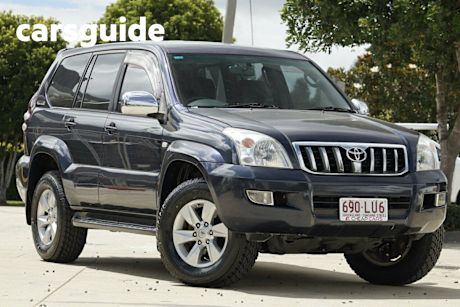 Blue 2003 Toyota Landcruiser Prado Wagon GXL (4X4)