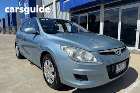 Blue 2010 Hyundai I30 Hatchback SX