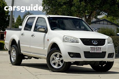 White 2011 Great Wall V240 Dual Cab Utility (4X2)