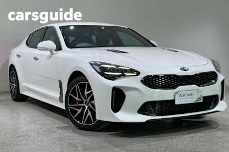 White 2021 Kia Stinger Sedan 330S