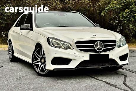White 2015 Mercedes-Benz E250 Sedan CDI