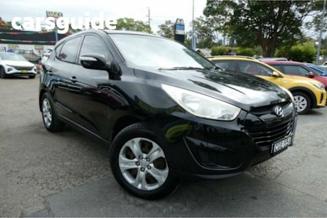 Black 2012 Hyundai IX35 Wagon Active (fwd)