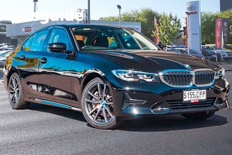 Black 2021 BMW 330E Sedan M Sport Phev