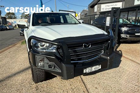 White 2020 Mazda BT-50 Dual Cab Pick-up XTR (4X4)