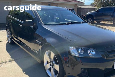 Black 2010 Holden Commodore Sportswagon SS-V