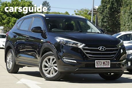 Black 2016 Hyundai Tucson Wagon Active (fwd)