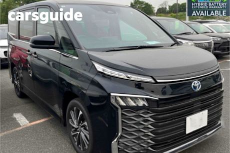 Black 2025 Toyota Voxy OtherCar BRAND NEW HYBRID S-Z, TOP OF THE LINE, LUXURIOS CABIN,