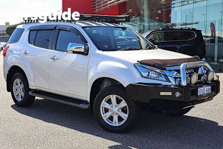 White 2015 Isuzu MU-X Wagon LS-T (4X4)