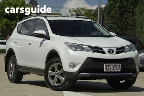 White 2015 Toyota RAV4 Wagon GXL (2WD)