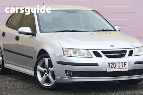 Silver 2005 Saab 9-3 Sedan Vector 2.0T