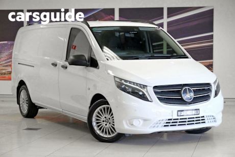 White 2023 Mercedes-Benz Vito Van VS20 119 CDI LWB RWD