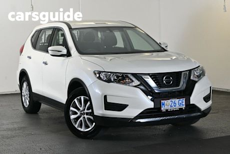 White 2021 Nissan X-Trail Wagon ST (4WD)
