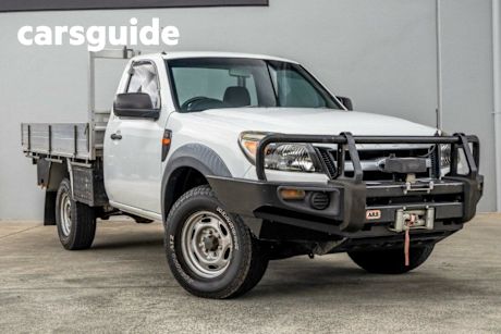 White 2011 Ford Ranger Cab Chassis XL (4X4)