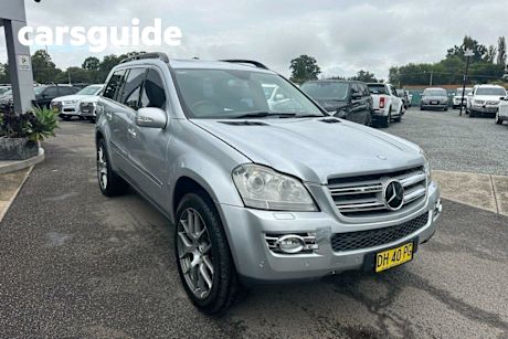 Silver 2007 Mercedes-Benz GL500 Wagon