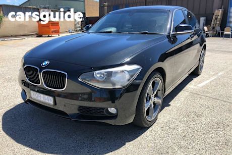 Black 2013 BMW 118I Hatchback