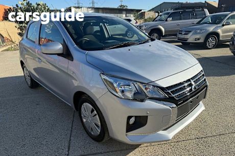 Silver 2021 Mitsubishi Mirage Hatchback ES