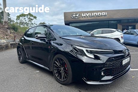 Black 2024 Toyota Corolla Hatch GR i-MT GR-FOUR GTS