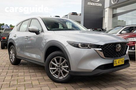 Silver 2023 Mazda CX-5 Wagon Maxx Sport (fwd)