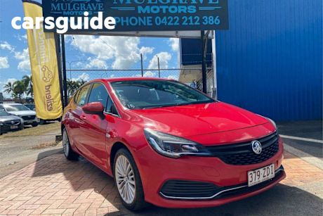 Red 2017 Holden Astra Hatchback R