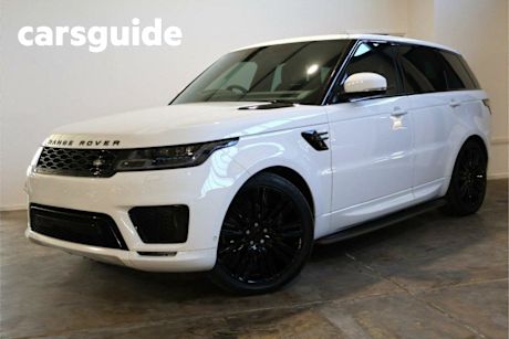 White 2019 Land Rover Range Rover Sport Wagon SDV6 SE (183KW)