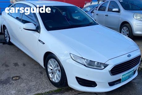 White 2015 Ford Falcon Sedan (LPI)