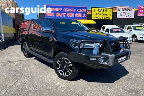 Black 2021 Toyota Hilux Double Cab Pick Up SR5 (4X4)