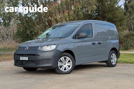Grey 2023 Volkswagen Caddy 5 Van Cargo TDI320