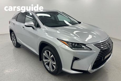 Silver 2017 Lexus RX350 Wagon Luxury