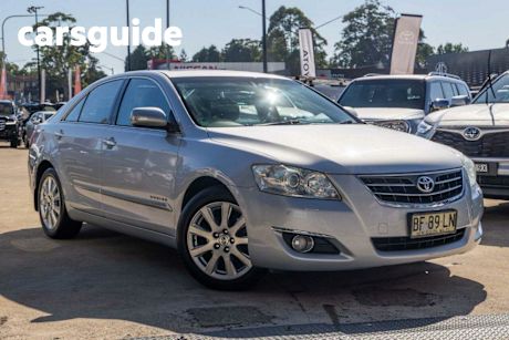 Silver 2007 Toyota Aurion Sedan Presara
