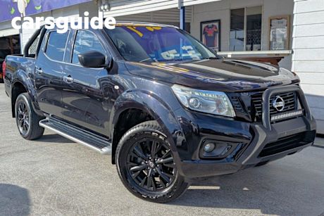 Black 2018 Nissan Navara Dual Cab Pick-up ST (4X4)