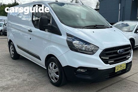 White 2018 Ford Transit Custom Van 300S (swb) High Roof
