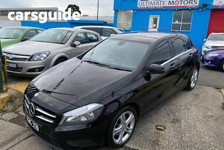 Black 2014 Mercedes-Benz A180 Hatchback BE