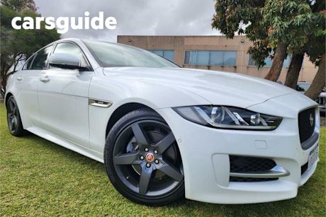 White 2016 Jaguar XE Sedan 20D R-Sport