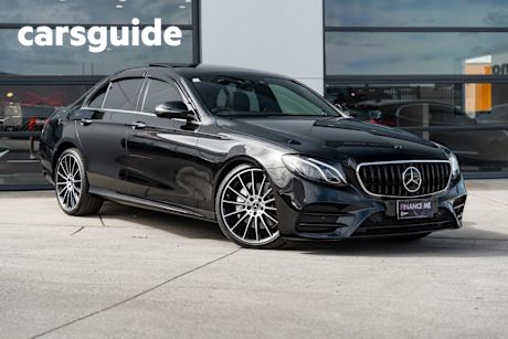 Black 2020 Mercedes-Benz E200 Saloon