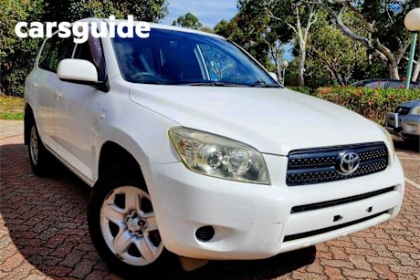 White 2007 Toyota RAV4 Wagon CV (4X4)