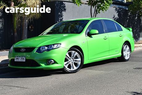 Green 2008 Ford Falcon Sedan XR6
