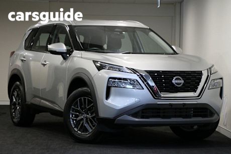 Silver 2024 Nissan X-Trail Wagon ST (4WD) 7 Seat