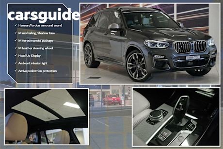 Grey 2018 BMW X3 Wagon M40i Steptronic