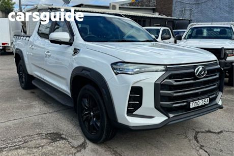 White 2023 LDV T60 Double Cab Utility Mega TUB (4X4)