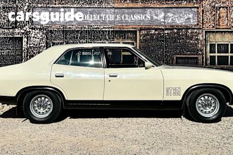 White 1974 Ford Falcon Sedan GT