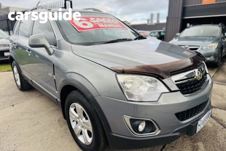 Silver 2011 Holden Captiva Wagon 5 (FWD)