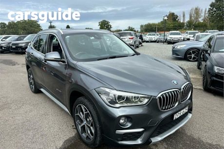 Grey 2017 BMW X1 Wagon Sdrive 18D