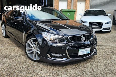 Black 2015 Holden Commodore Sedan SS VF II