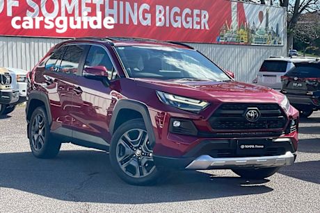 Red 2023 Toyota RAV4 Wagon Edge (awd)