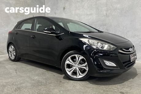 Black 2013 Hyundai I30 Hatchback Premium